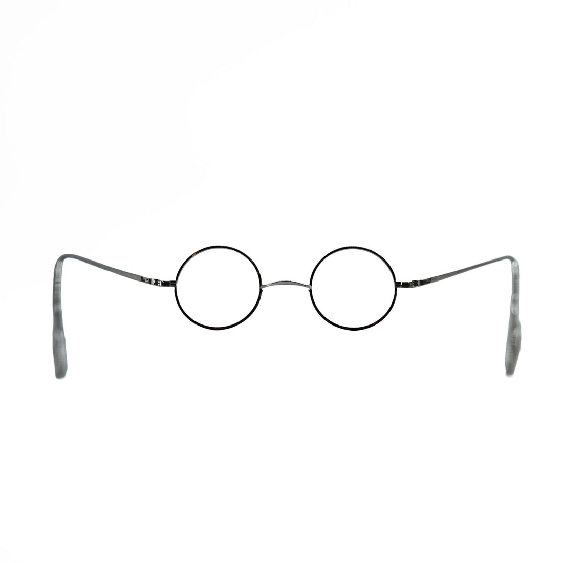 Buddy Optical 丸眼鏡 ラウンド サングラス メガネ a/n シルバー ブラウン ピュアチタン メタルフレーム