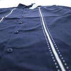 CUBAVERA キューバシャツ 半袖シャツ XL ネイビー ボックスシルエット グアヤベラ 未使用品