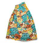 reyn spooner 90年代 ヴィンテージ ハワイ製 アロハシャツ 半袖シャツ L グリーン 総柄 ウクレレ フラガール Cynthia Conrad COLLECTION シングルステッチ