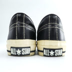 CONVERSE 日本製 ワンスター ONE STAR J レザー ローカット スニーカー 26.5cm ブラック ホワイト ALL STAR