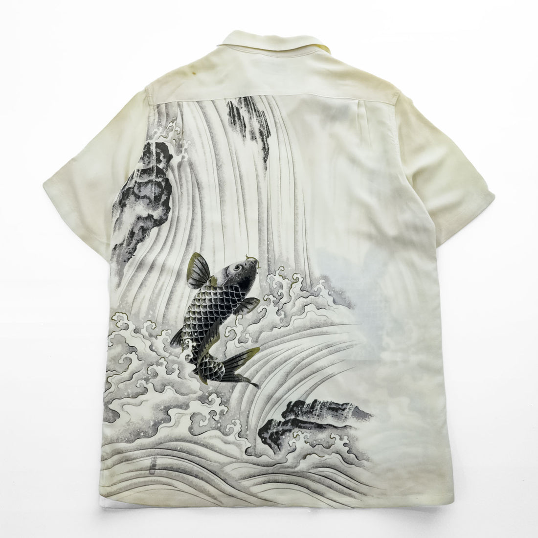 DENIME 日本製 オリゾンティ期 90年代 ヴィンテージ アロハシャツ 和柄 半袖シャツ ALORA HAWAIIAN DREAM
