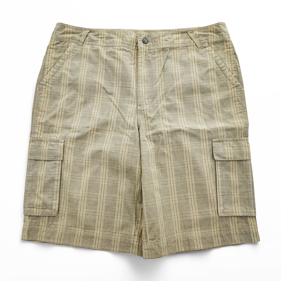 Patagonia カーゴショーツ ALL WEAR CARGO SHORTS ショートパンツ ハーフパンツ L ベージュ チェック