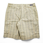 Patagonia カーゴショーツ ALL WEAR CARGO SHORTS ショートパンツ ハーフパンツ L ベージュ チェック