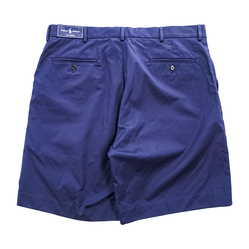 Polo Ralph Lauren 90年代 ヴィンテージ ピマコットン チノショーツ ショートパンツ ハーフパンツ L ネイビー LINKS SHORT POLO GOLF 未使用品