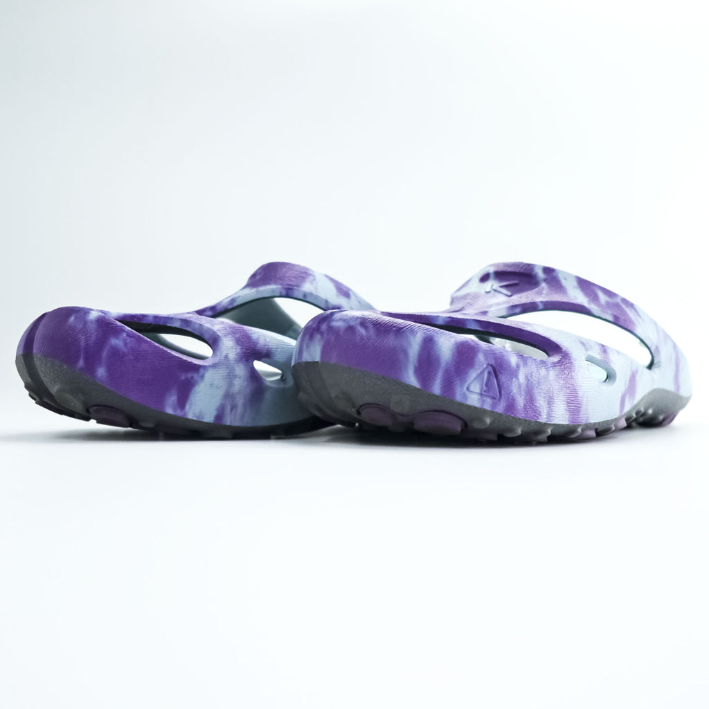 KEEN シャンティ SHANTI ARTS クロッグ サンダル 27cm ブルー タイダイ THC TOKYO HEMP CONNECTION 1024642