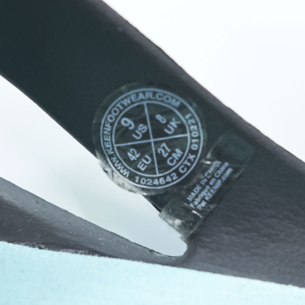 KEEN シャンティ SHANTI ARTS クロッグ サンダル 27cm ブルー タイダイ THC TOKYO HEMP CONNECTION 1024642