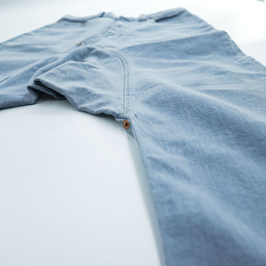 GANRYU ( COMME des GARCONS ) 日本製 サルエル デニムパンツ S ライトブルー AD2015 EQ-P007