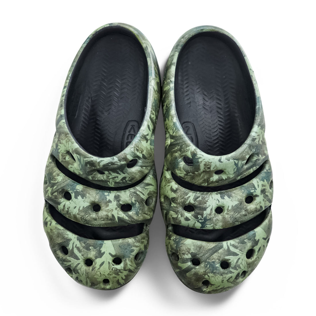KEEN ヨギ YOGUI ARTS クロッグ サンダル 28cm カーキ グリーン CAMO GREEN カモフラ 1002034