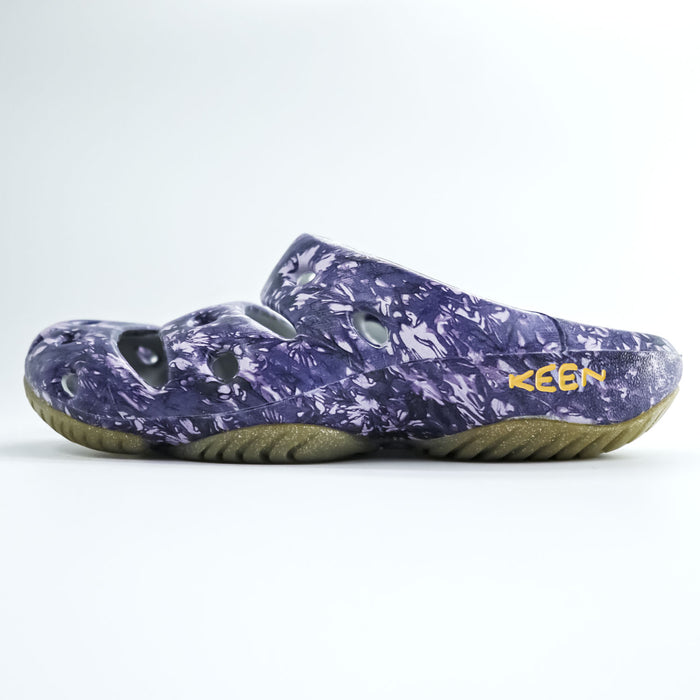 KEEN ヨギ YOGUI ARTSFULL クロッグ サンダル 26cm パープル 総柄 LIMITED DEAD DYE 1008144