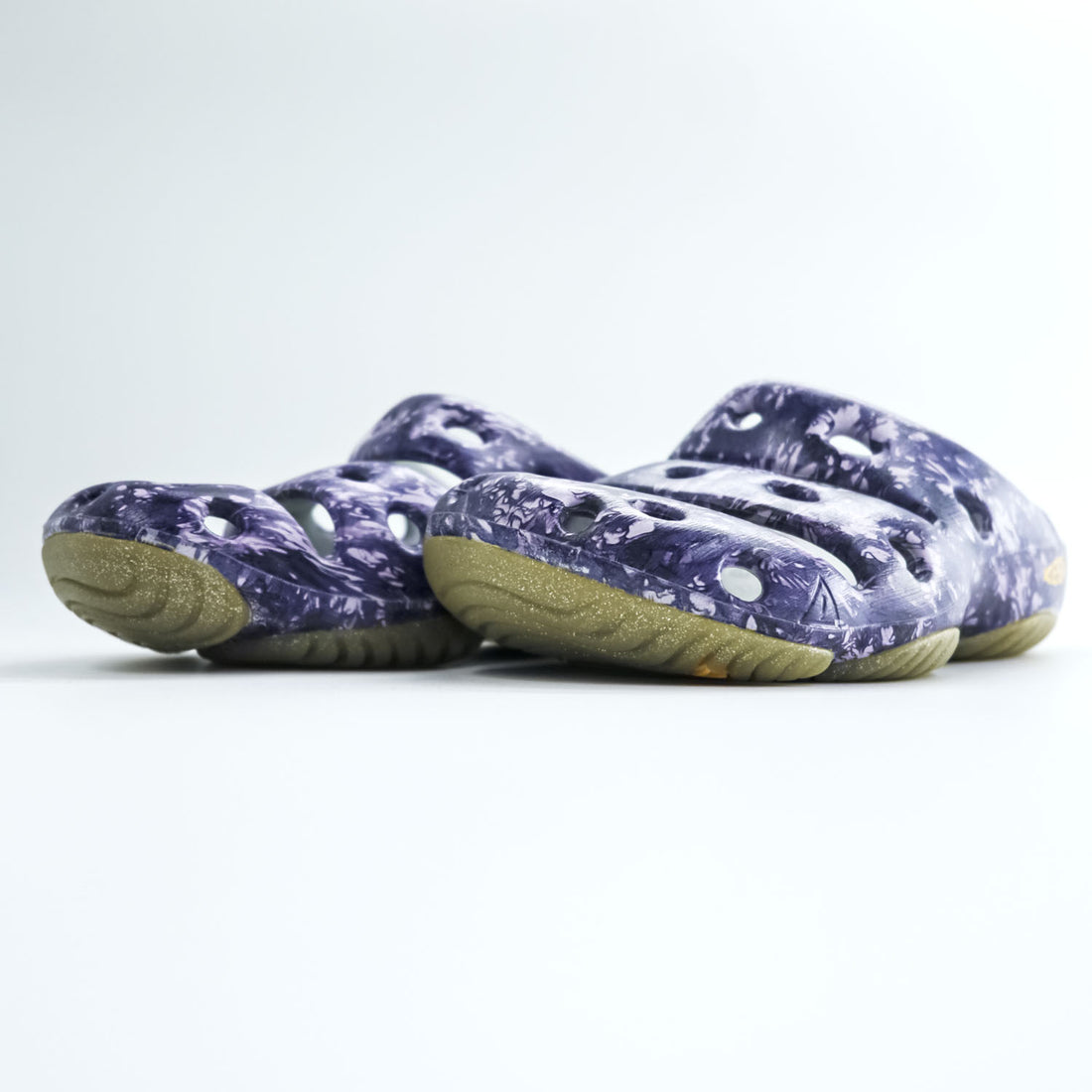 KEEN ヨギ YOGUI ARTSFULL クロッグ サンダル 26cm パープル 総柄 LIMITED DEAD DYE 1008144
