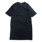 S'YTE Yohji Yamamoto 日本製 ロング丈 サイドスリット Tシャツ M ブラック UD-T01-077