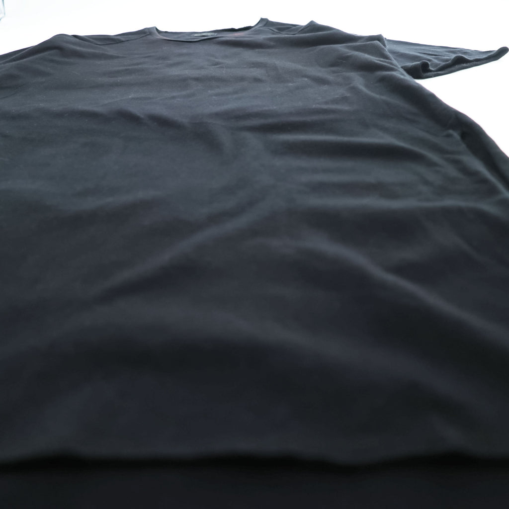 S'YTE Yohji Yamamoto 日本製 ロング丈 サイドスリット Tシャツ M ブラック UD-T01-077