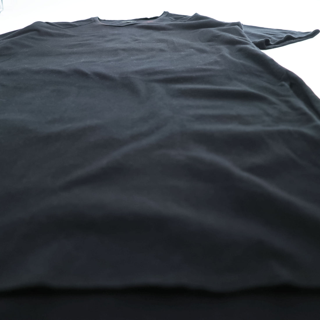 S'YTE Yohji Yamamoto 日本製 ロング丈 サイドスリット Tシャツ M ブラック UD-T01-077
