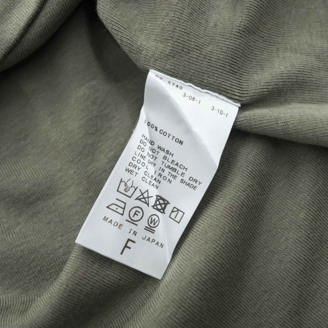 LE ( COMOLI / L'ECHOPPE ) 日本製 Tシャツ FREE シングルステッチ 20-071-053-0000-1-0