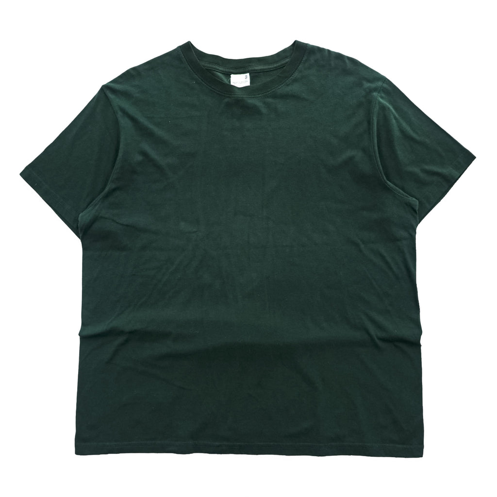 REGULATION Yohji Yamamoto MEN クルーネック Tシャツ L グリーン HQ-T50-044
