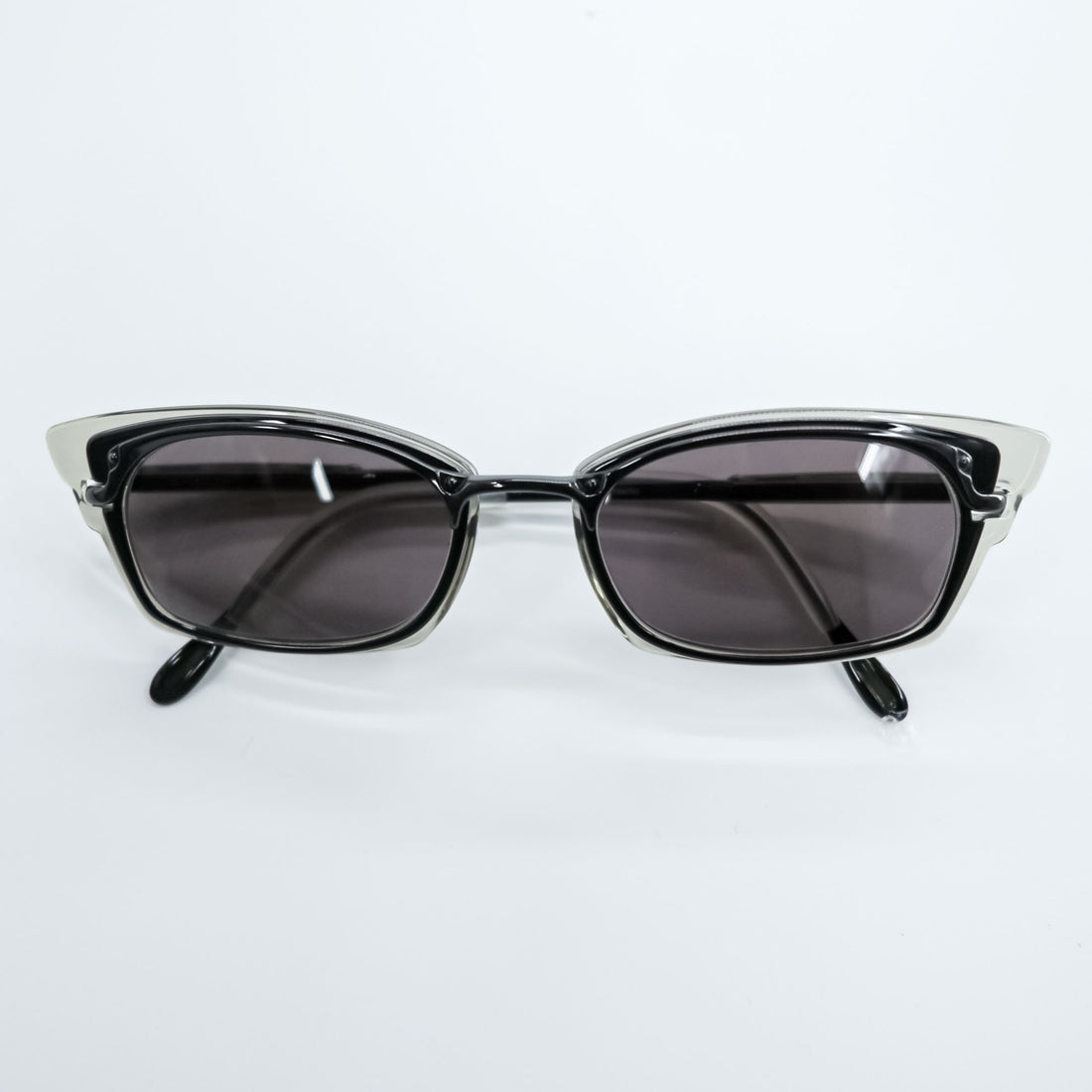 Jean Paul GAULTIER 90年代 ヴィンテージ サングラス UVレンズ クリア スモーク UV Protection 56-0039