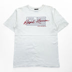POLO JEANS CO. Ralph Lauren 90年代 ヴィンテージ Tシャツ L ホワイト 刺繍 プリント