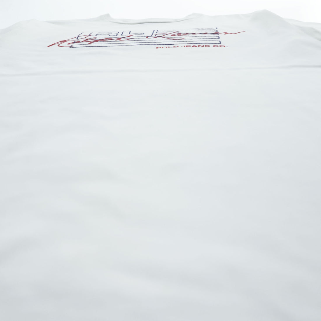 POLO JEANS CO. Ralph Lauren 90年代 ヴィンテージ Tシャツ L ホワイト 刺繍 プリント