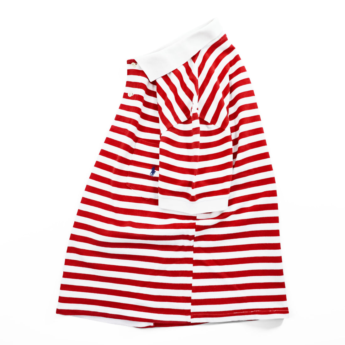 Polo Ralph Lauren 90年代 ヴィンテージ ボーダー ポロシャツ L ホワイト レッド 胸ポケット スモールポニー 鹿の子