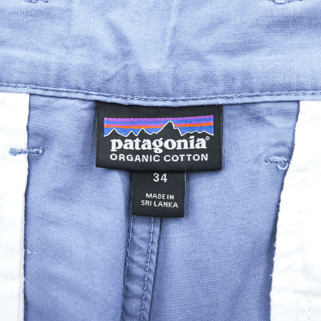 Patagonia コットンヘンプ ショートパンツ LIGHTWEIGHT ALL-WEAR HEMP SHORTS ハーフパンツ L ブルー