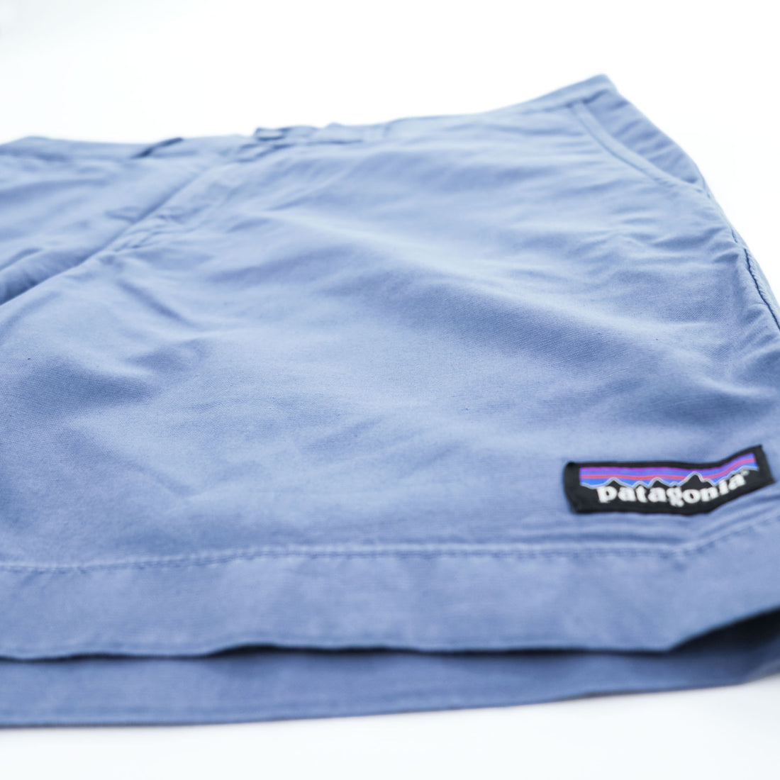 Patagonia コットンヘンプ ショートパンツ LIGHTWEIGHT ALL-WEAR HEMP SHORTS ハーフパンツ L ブルー