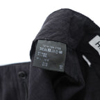 H BEAUTY & YOUTH リップストップ カーゴパンツ FATIGUE PANTS ブラック L ワイド 1214-104-7739