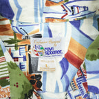 reyn spooner 90年代 ハワイ製 ヴィンテージ アロハシャツ 半袖 オープンカラーシャツ L 総柄 Exclusive Apparel ビキニタグ 開襟