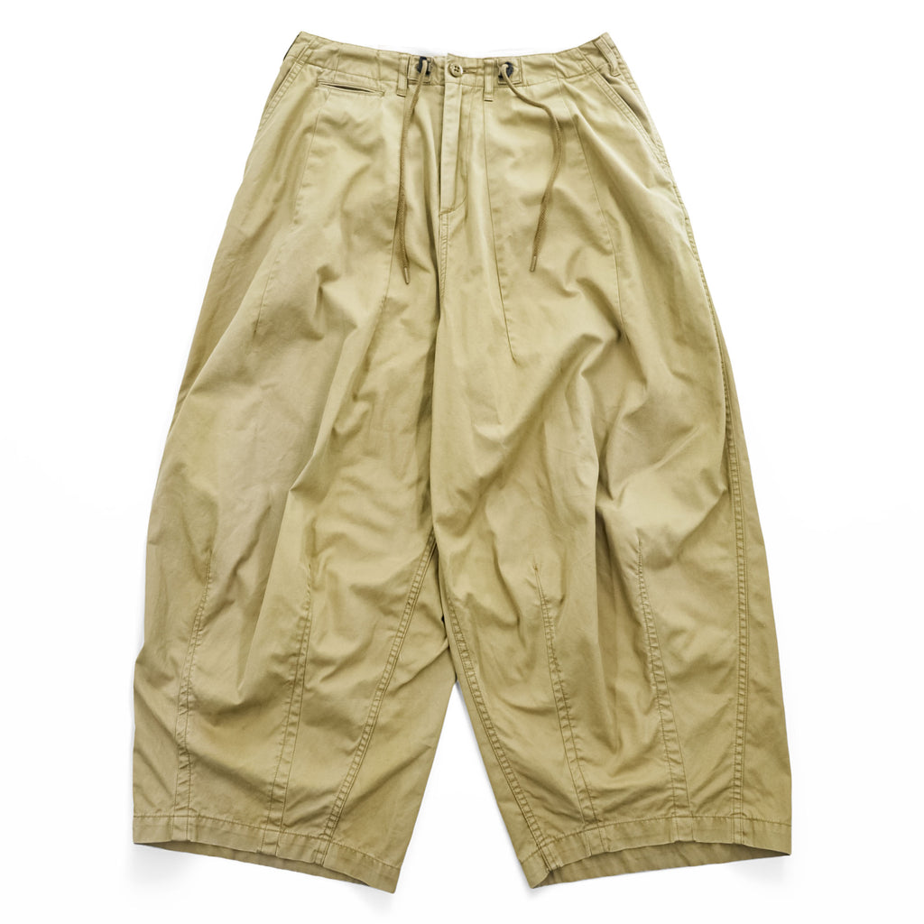 Needles 日本製 ヒザデルパンツ H.D Pant - Military ワイドパンツ M ワイド ミリタリー コットン