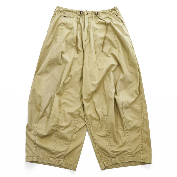 Needles 日本製 ヒザデルパンツ H.D Pant - Military ワイドパンツ M ワイド ミリタリー コットン