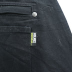 HOLMES WORKWEAR ダック キャンバス ダブルニー オーバーオール M ブラック ビブ サロペット