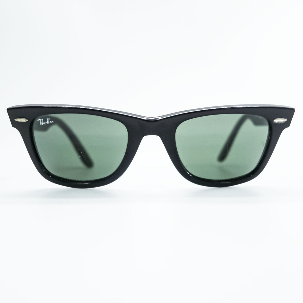 Ray-Ban スクエア ウェリントン サングラス ORIGINAL WAYFARER ブラック RB2140-A 901 50_22 3N イタリア製
