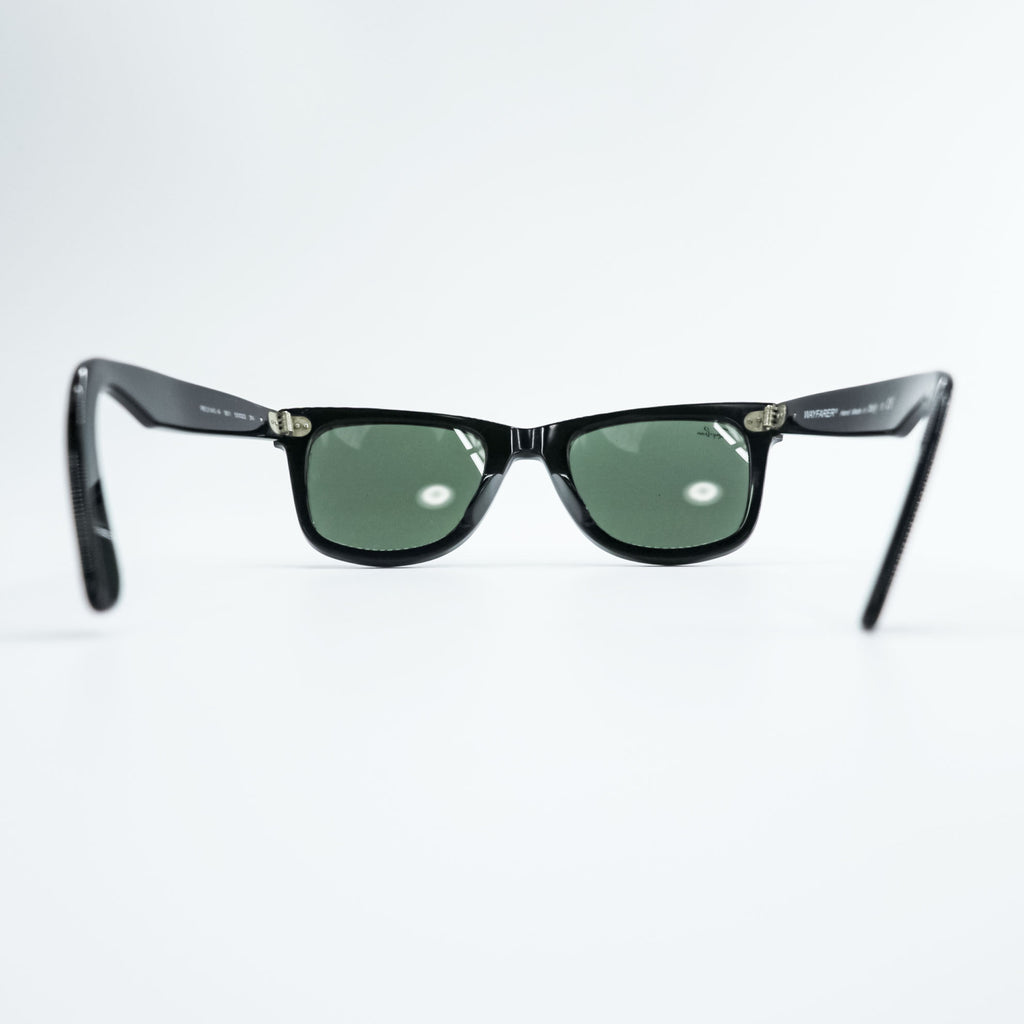 Ray-Ban スクエア ウェリントン サングラス ORIGINAL WAYFARER ブラック RB2140-A 901 50_22 3N イタリア製