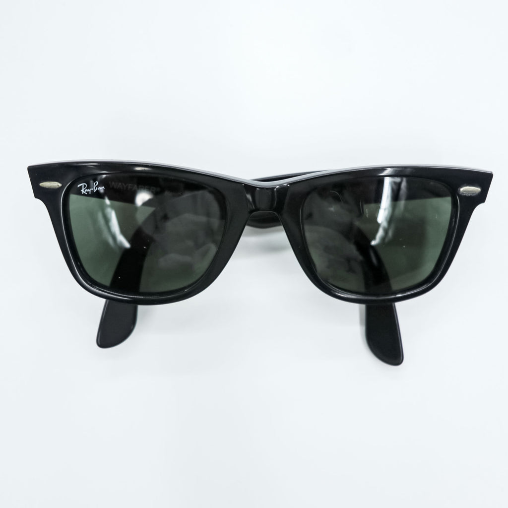 Ray-Ban スクエア ウェリントン サングラス ORIGINAL WAYFARER ブラック RB2140-A 901 50_22 3N イタリア製
