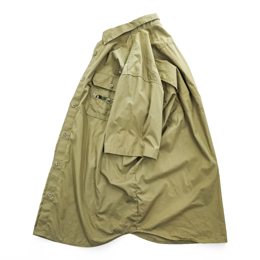 Columbia PHG 半袖 ハンティングシャツ XL メッシュ フィッシングシャツ メッシュ裏地 ボタンダウン HM7721
