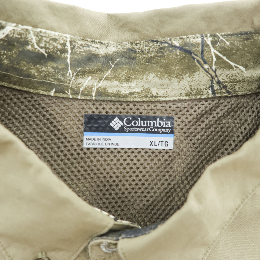Columbia PHG 半袖 ハンティングシャツ XL メッシュ フィッシングシャツ メッシュ裏地 ボタンダウン HM7721