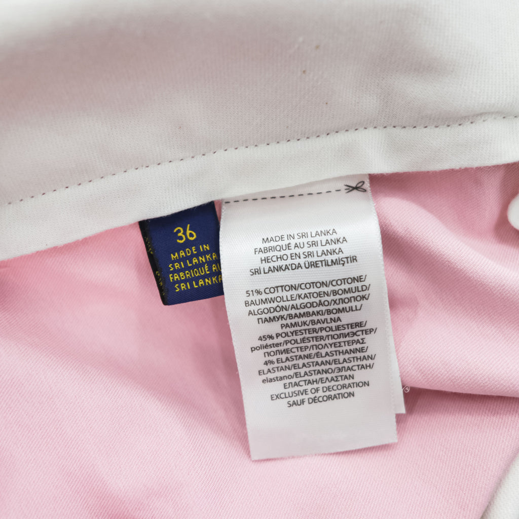Polo Ralph Lauren チノ ショーツ ショートパンツ ハーフパンツ 36 CLASSIC FIT ピンク ストレッチ COTTON TWILL WITH STRETCH GOLF