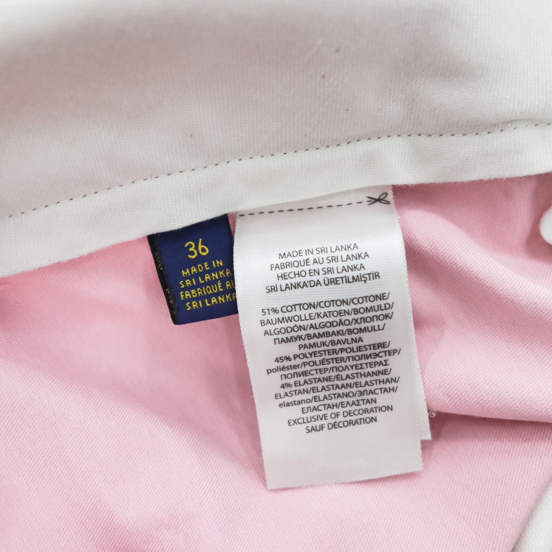 Polo Ralph Lauren チノ ショーツ ショートパンツ ハーフパンツ 36 CLASSIC FIT ピンク ストレッチ COTTON TWILL WITH STRETCH GOLF