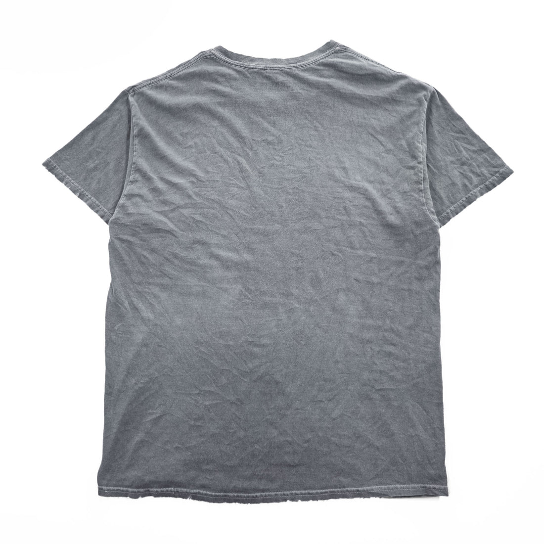 BLONDIE ブロンディー ロック バンド Tシャツ L グレーフェード Heart of Glass ヴィンテージ ダメージ加工