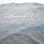 BLONDIE ブロンディー ロック バンド Tシャツ L グレーフェード Heart of Glass ヴィンテージ ダメージ加工