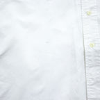 Ralph Lauren 90年代 ヴィンテージ BLAKE 半袖 オックスフォード シャツ L ホワイト スモールポニー ロゴ 刺繍