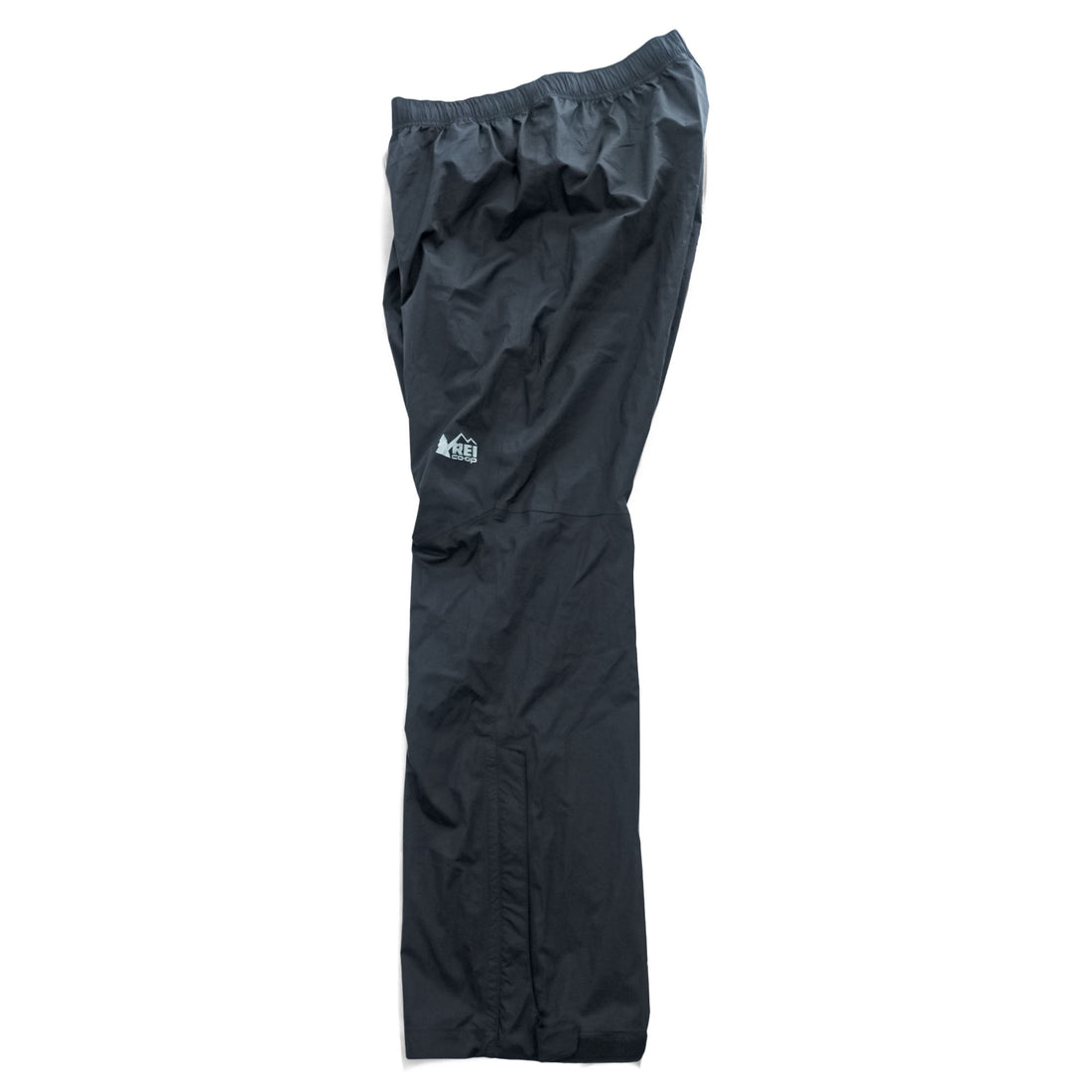 REI Co-op Rainier レインパンツ Rain Pants  防水 シェル アウトドア パンツ S ブラック サイドジップ 20063
