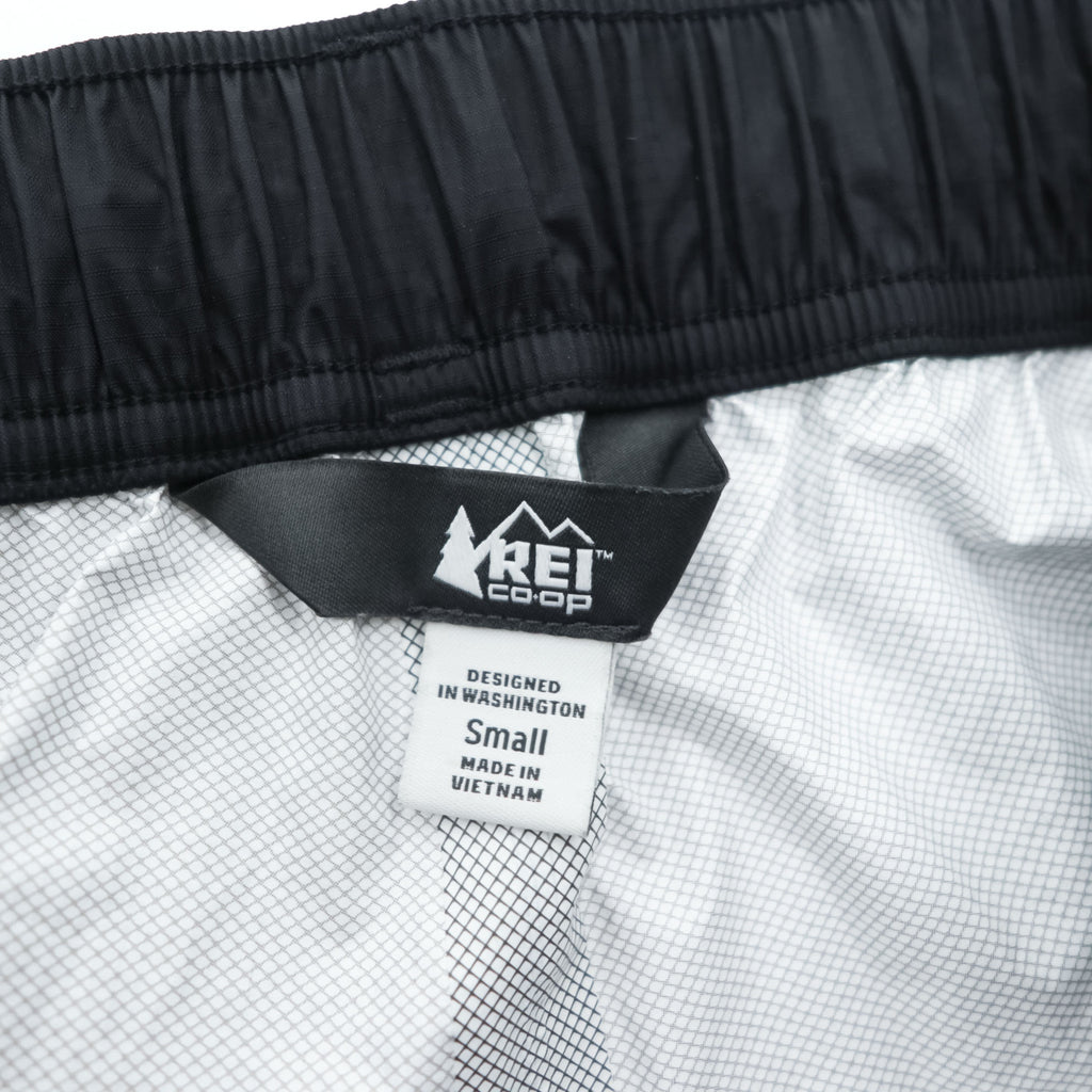 REI Co-op Rainier レインパンツ Rain Pants  防水 シェル アウトドア パンツ S ブラック サイドジップ 20063