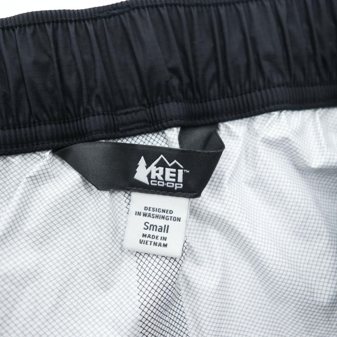 REI Co-op Rainier レインパンツ Rain Pants  防水 シェル アウトドア パンツ S ブラック サイドジップ 20063