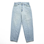 Levi's 90年代 USA製 ヴィンテージ 560 デニムパンツ ジーンズ 32 LOOSE FIT TAPERED LEG ライトブルー オレンジタブ 96年製 42560-0234