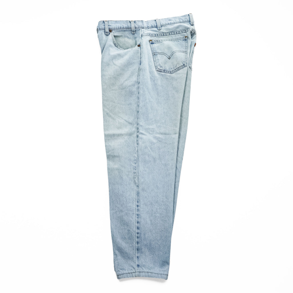 Levi's 90年代 USA製 ヴィンテージ 560 デニムパンツ ジーンズ 32 LOOSE FIT TAPERED LEG ライトブルー オレンジタブ 96年製 42560-0234