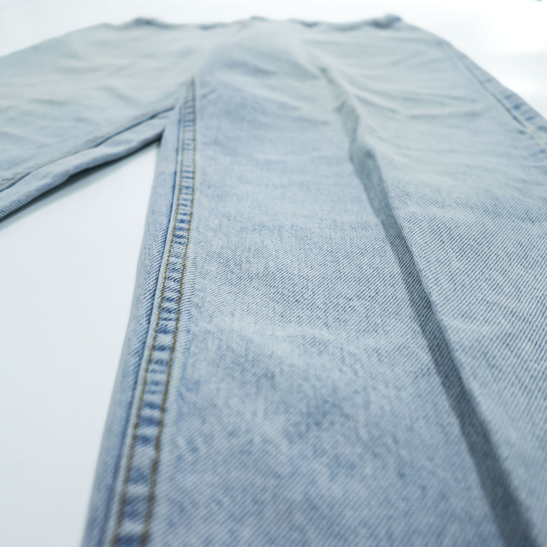 Levi's 90年代 USA製 ヴィンテージ 560 デニムパンツ ジーンズ 32 LOOSE FIT TAPERED LEG ライトブルー オレンジタブ 96年製 42560-0234