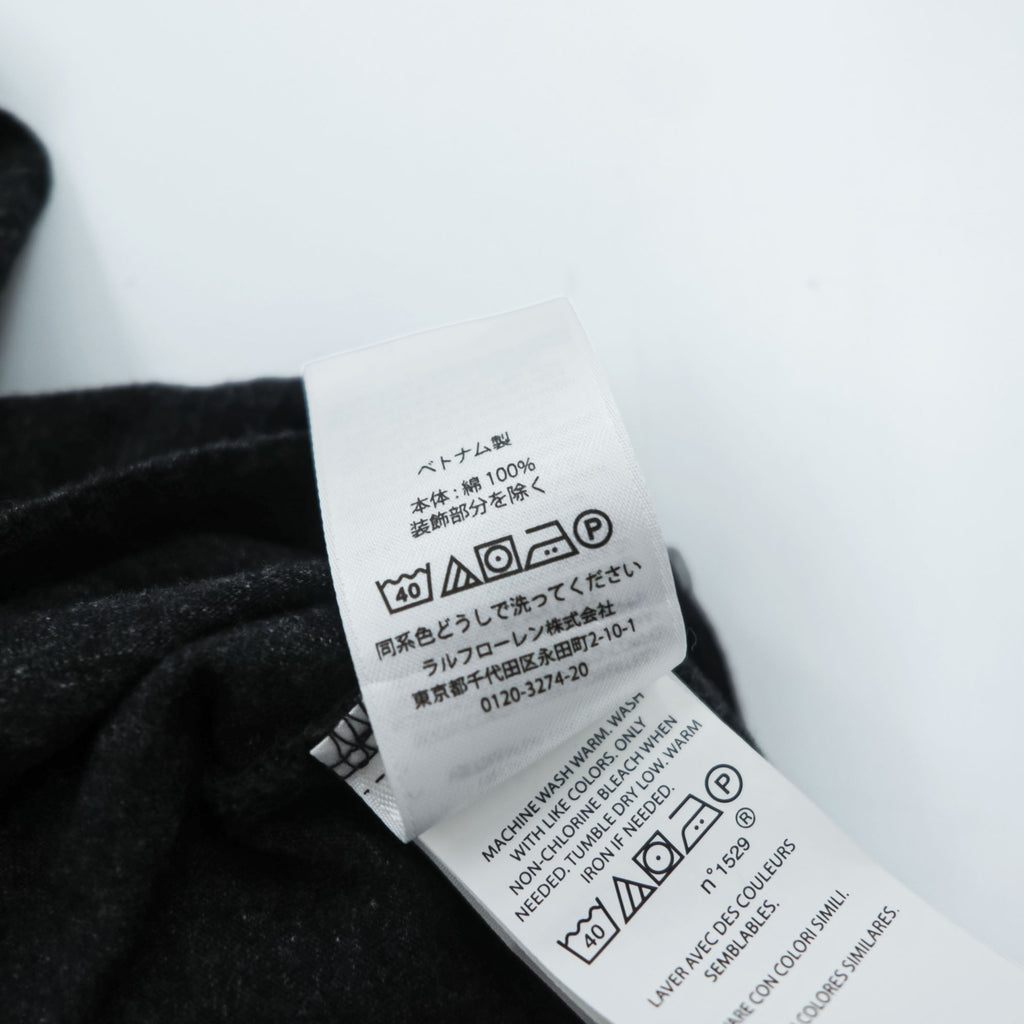 Polo Ralph Lauren Long Sleeve T-Shirt Hoodie, XL, Grey, Small Pony Logo Embroidery