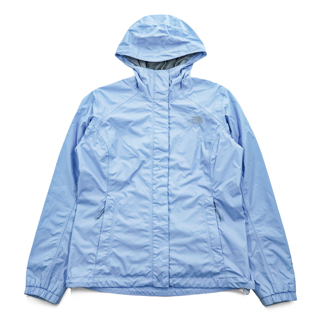 THE NORTH FACE Resolve 2 Jacket レインジャケット DRYVENT シェル マウンテンパーカー S ブルー メッシュ裏地 ドローコード 防水 透湿