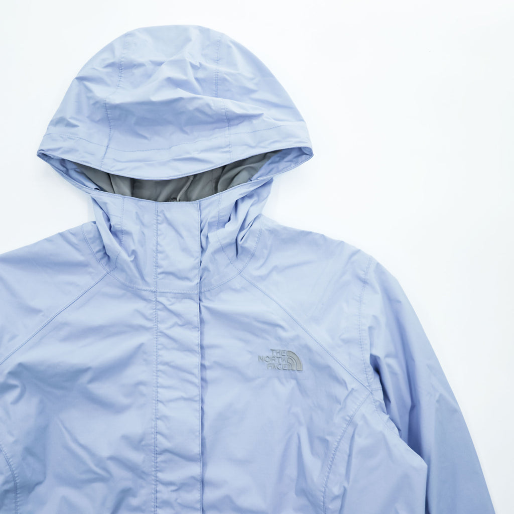 THE NORTH FACE Resolve 2 Jacket レインジャケット DRYVENT シェル マウンテンパーカー S ブルー メッシュ裏地 ドローコード 防水 透湿