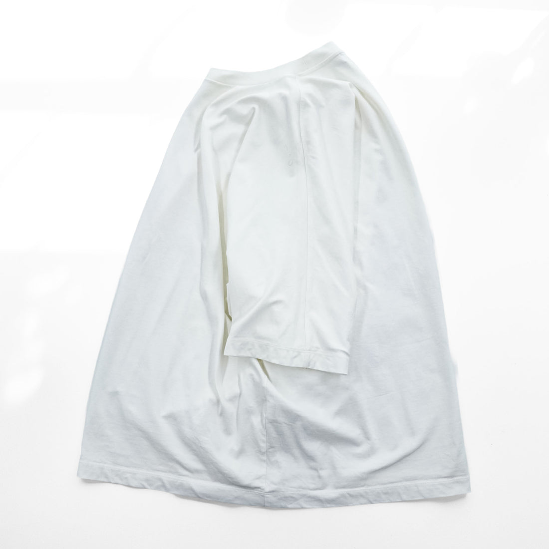 H BEAUTY & YOUTH 日本製 ワイドシルエット Tシャツ L ホワイト 1217-299-2967